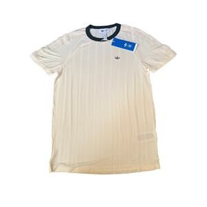 Adidas x CLOT Rib Tee by Edison Chen Off White XS